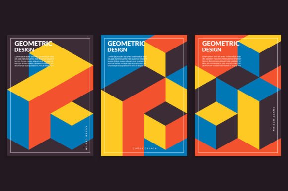 Download Geometric 3d Cubes Swiss Design Covers - Swiss design Collection