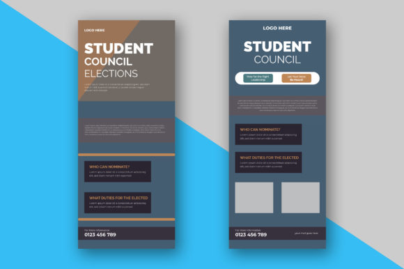 Download Student Council Roll Up Banner Design - Student Collection