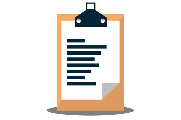Download Illustration of White Brown Medical Note - White Collection