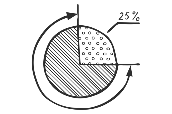 Download Pie Chart Icon. Market Statistic Data Do - Statistic Collection